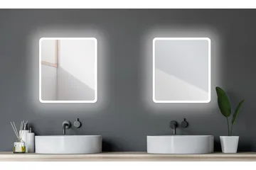 Dalkarl Spegel 40x45 cm - Silver - Inredning - Badrumsinredning - Badrumsspegel