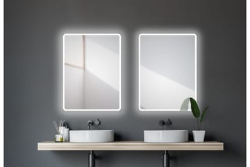 Dalkarl Spegel 80x60 cm - Silver - Inredning - Badrumsinredning - Badrumsspegel