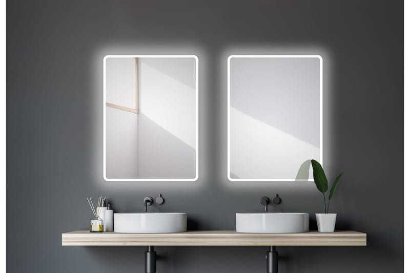 Dalkarl Spegel 80x60 cm - Silver - Inredning - Badrumsinredning - Badrumsspegel