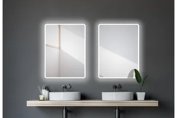 Dalkarl Spegel 80x60 cm - Silver - Inredning - Badrumsinredning - Badrumsspegel