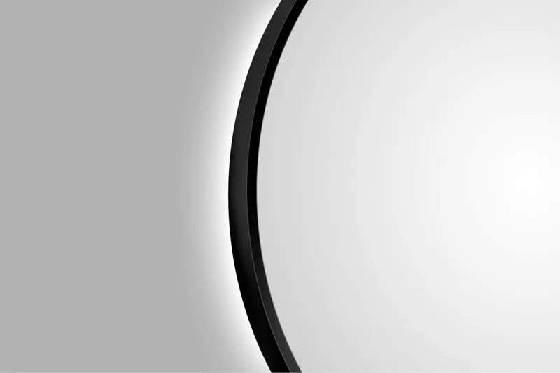 Gottsätter Spegel 60 cm Rund - Svart - Inredning - Badrumsinredning - Badrumsspegel