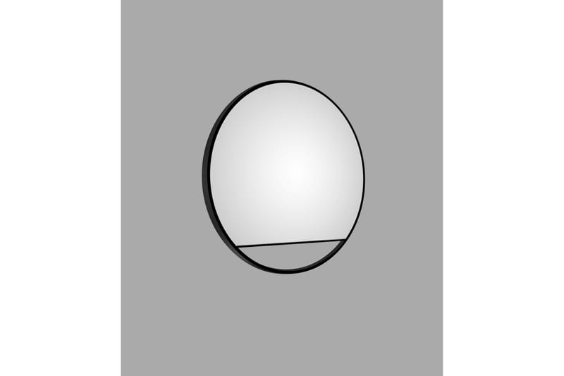 Gottsätter Spegel 80 cm Rund - Svart - Inredning - Badrumsinredning - Badrumsspegel