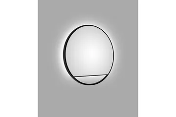 Gottsätter Spegel 80 cm Rund - Svart - Inredning - Badrumsinredning - Badrumsspegel