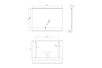Knutby Väggspegel 60 cm - Inredning - Badrumsinredning - Badrumsspegel