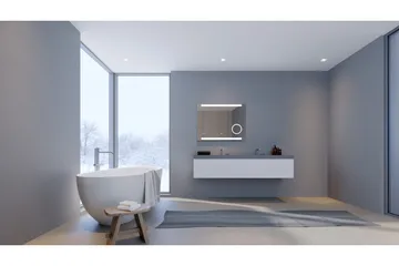 Kolerud Spegel 80x60 cm - Silver - Inredning - Badrumsinredning - Badrumsspegel