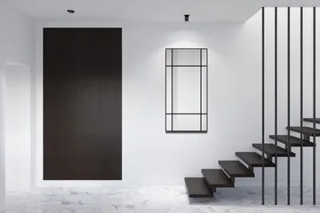 Lannabruk Spegel 60x120 cm - Svart - Inredning - Badrumsinredning - Badrumsspegel