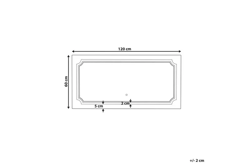 Badrumsspegel med LED Arromachnes - Inredning - Badrumsinredning - Badrumsspegel