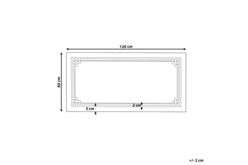 Badrumsspegel med LED Avranches - Inredning - Badrumsinredning - Badrumsspegel