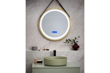 Badrumsspegel med LED Darois - Inredning - Badrumsinredning - Badrumsspegel