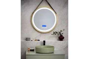 Badrumsspegel med LED Darois - Inredning - Badrumsinredning - Badrumsspegel