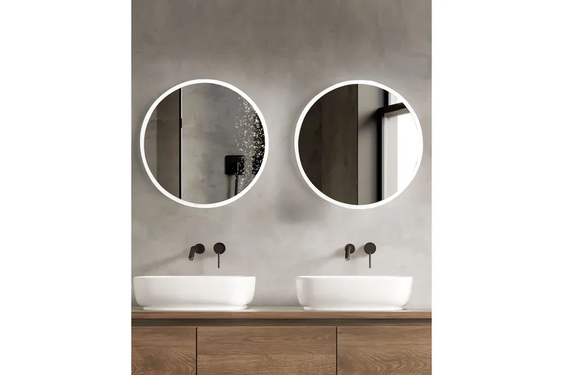 Badrumsspegel med LED Deauville - Inredning - Badrumsinredning - Badrumsspegel