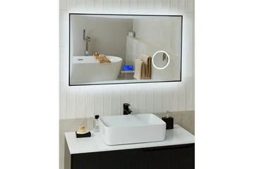 Badrumsspegel med LED Onlay - Inredning - Badrumsinredning - Badrumsspegel