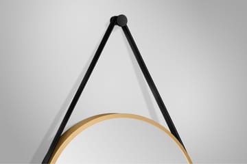 Nävesta Spegel 50 cm Rund - Guld - Inredning - Badrumsinredning - Badrumsspegel