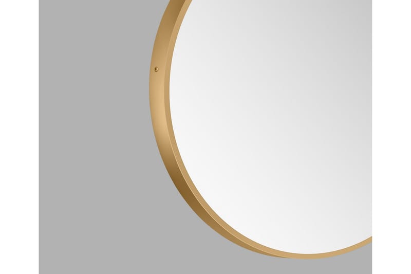 Nävesta Spegel 50 cm Rund - Guld - Inredning - Badrumsinredning - Badrumsspegel