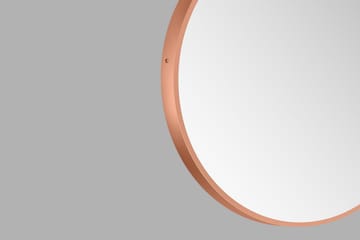 Nävesta Spegel 50 cm Rund - Koppar - Inredning - Badrumsinredning - Badrumsspegel