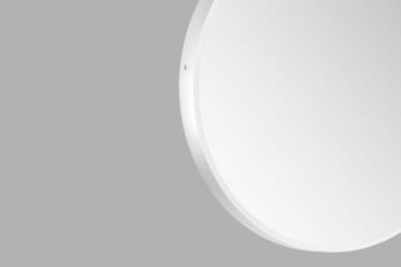 Nävesta Spegel 50 cm Rund - Vit - Inredning - Badrumsinredning - Badrumsspegel