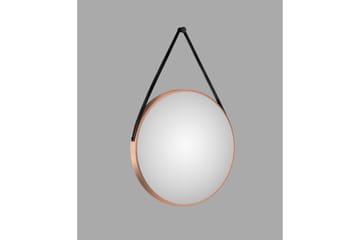 Nävesta Spegel 80 cm Rund - Koppar - Inredning - Badrumsinredning - Badrumsspegel