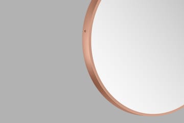 Nävesta Spegel 80 cm Rund - Koppar - Inredning - Badrumsinredning - Badrumsspegel