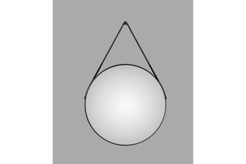 Nävesta Spegel 80 cm Rund - Svart - Inredning - Badrumsinredning - Badrumsspegel