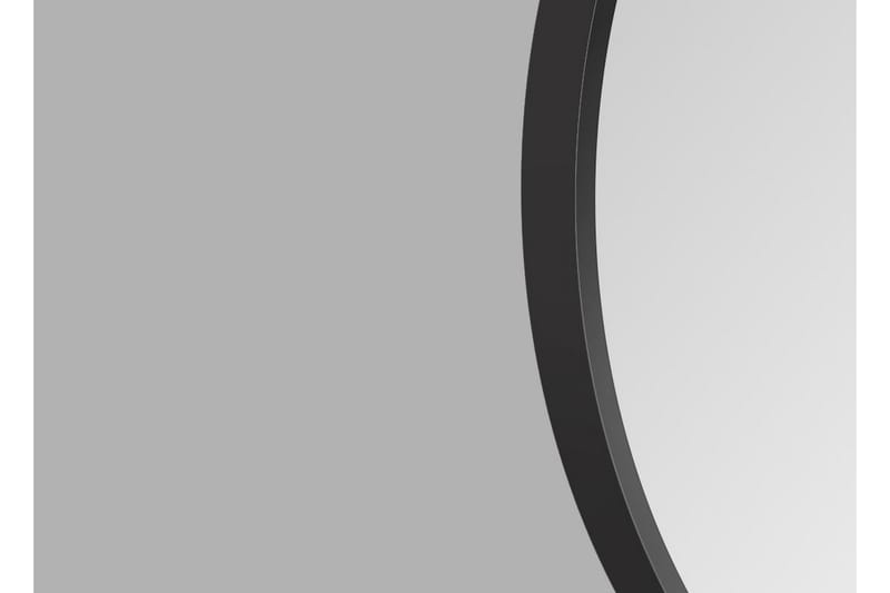 Nävesta Spegel 80 cm Rund - Svart - Inredning - Badrumsinredning - Badrumsspegel