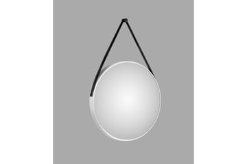 Nävesta Spegel 80 cm Rund - Vit - Inredning - Badrumsinredning - Badrumsspegel