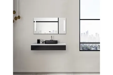 Purnuvara Badrumsspegel 120x60 cm LED-belysning - Inredning - Badrumsinredning - Badrumsspegel