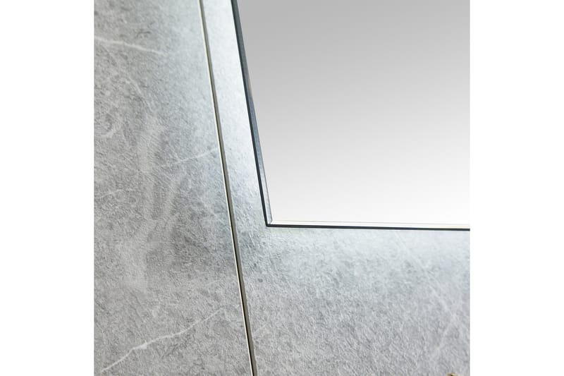 Rektangulär badrumsspegel med LED-belysning 120x120 cm Vit - Lyfco - Badrumsspegel med belysning - Spegel - Badrumsspegel