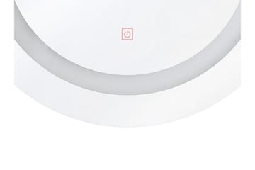 Rystal Spegel LED Rund 58x58 cm - Silver - Inredning - Badrumsinredning - Badrumsspegel