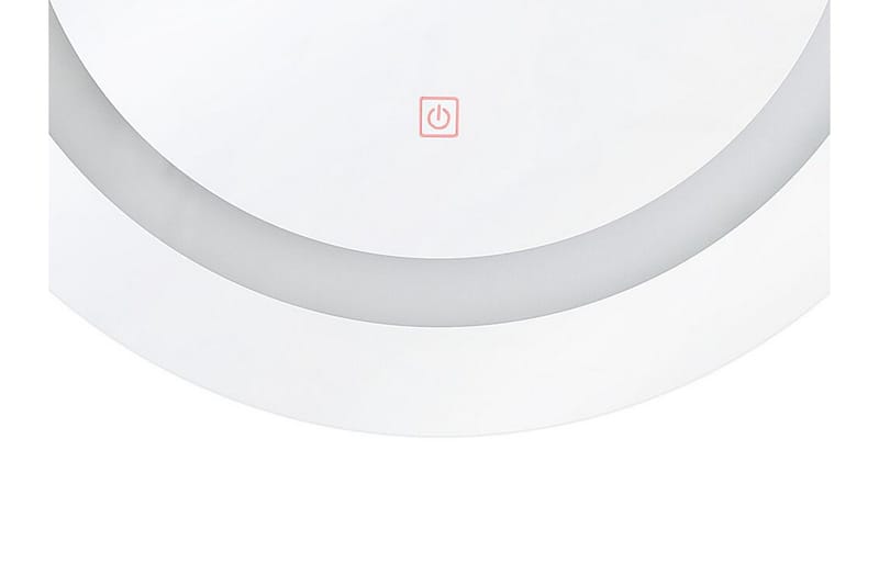 Rystal Spegel LED Rund 58x58 cm - Silver - Inredning - Badrumsinredning - Badrumsspegel