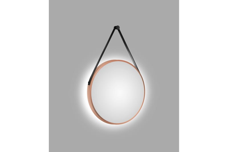 Spegel Delaryd 50 cm - Koppar - Badrumsspegel med belysning - Spegel - Badrumsspegel