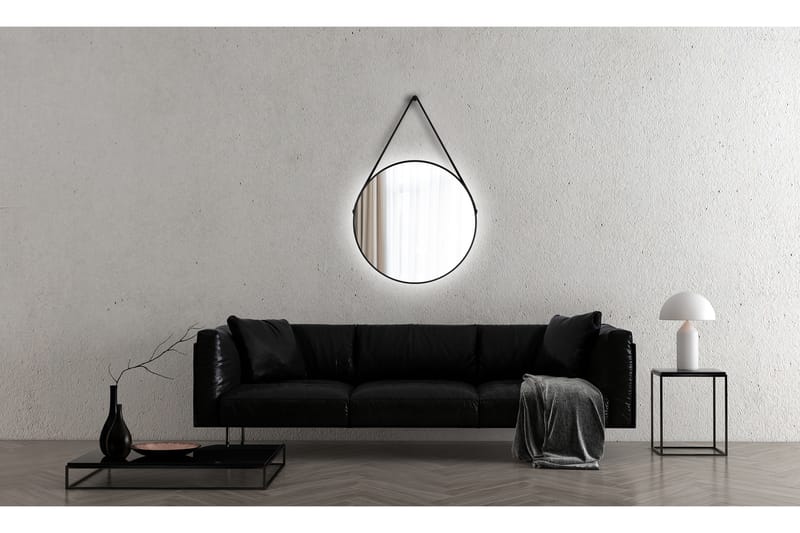 Spegel Delaryd 80 cm - Svart - Inredning - Badrumsinredning - Badrumsspegel