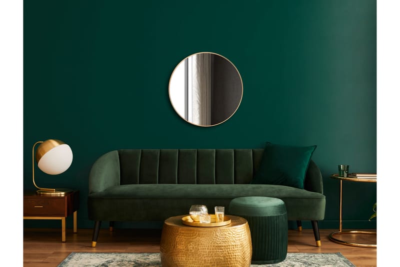 Spegel Järnskog 80 cm - Guld - Inredning - Badrumsinredning - Badrumsspegel