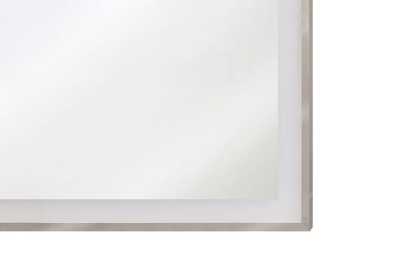 Spegel Krzyzewski LED 60x80 cm - Silver - Badrumsspegel med belysning - Spegel - Badrumsspegel