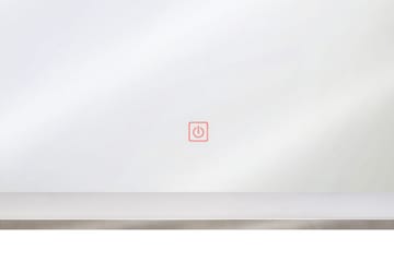 Spegel Krzyzewski LED 60x80 cm - Silver - Inredning - Badrumsinredning - Badrumsspegel