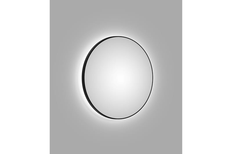 Spegel Linka 120 cm - Svart - Badrumsspegel med belysning - Spegel - Badrumsspegel