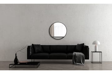 Spegel Linka 80 cm - Svart - Inredning - Badrumsinredning - Badrumsspegel