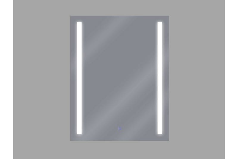 Spegel Luisito LED 70x90 cm - Silver - Badrumsspegel med belysning - Spegel - Badrumsspegel