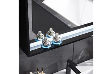 Spegel med inbyggd LED-belysning och hyllkant 13x68 cm Vit - Lyfco - Inredning - Badrumsinredning - Badrumsspegel