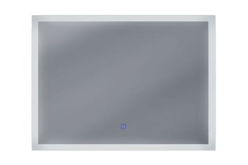 Spegel Purefoy LED 60x80 cm - Silver - Inredning - Badrumsinredning - Badrumsspegel