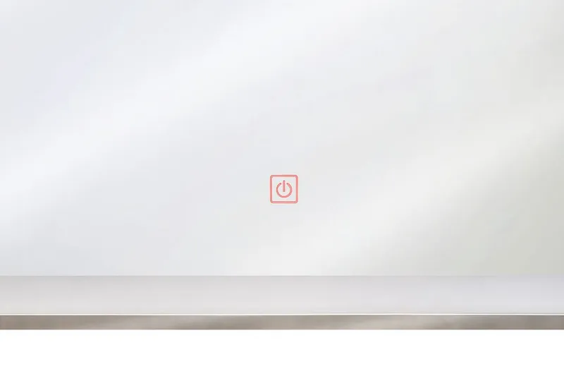 Tooms Spegel LED 60x80 cm - Silver - Inredning - Badrumsinredning - Badrumsspegel