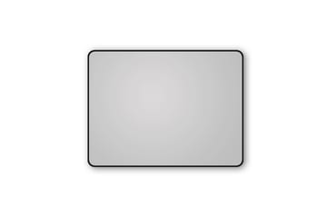Väggspegel Almunge 60 cm - Svart - Inredning - Badrumsinredning - Badrumsspegel