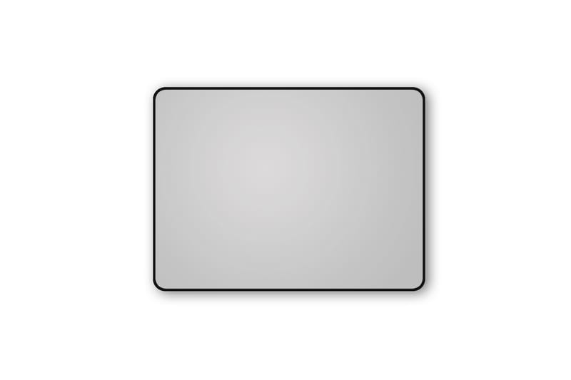 Väggspegel Almunge 60 cm - Svart - Inredning - Badrumsinredning - Badrumsspegel