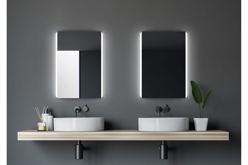 Väggspegel Brunnsby 70 cm - Inredning - Badrumsinredning - Badrumsspegel