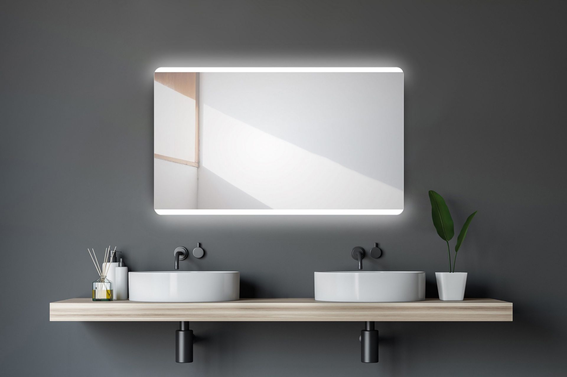 Älvhyttan Spegel 120x70 cm - Silver