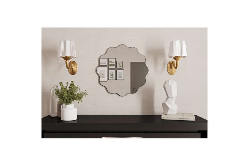 Buhem Badrumsspegel 60 cm Rund - Svart - Inredning - Badrumsinredning - Badrumsspegel