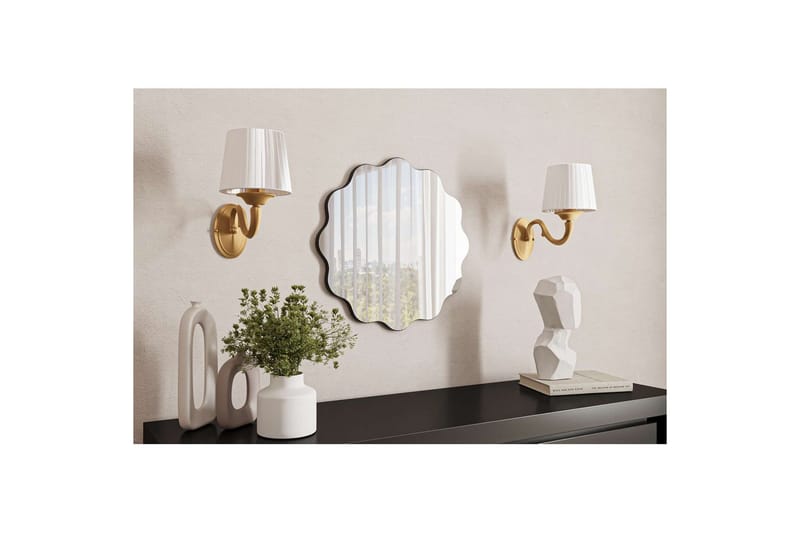 Buhem Badrumsspegel 60 cm Rund - Svart - Inredning - Badrumsinredning - Badrumsspegel