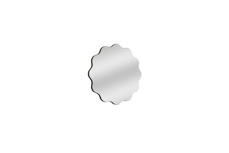 Buhem Badrumsspegel 60 cm Rund, Svart