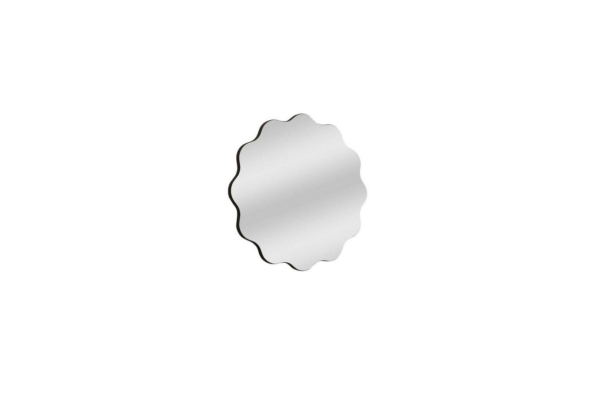 Buhem Badrumsspegel 60 cm Rund - Svart
