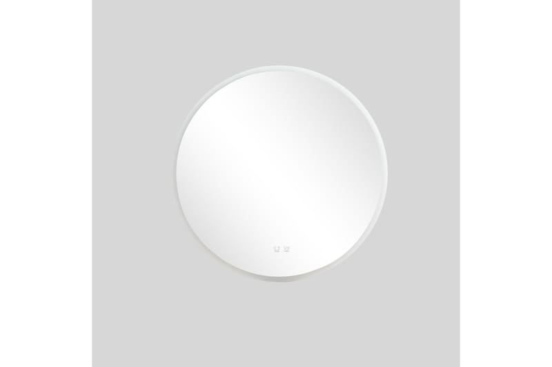 Clas Rund Badrumsspegel med LED-belysning 100 cm - Transparent - Inredning - Badrumsinredning - Badrumsspegel