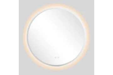 Clas Rund Badrumsspegel med LED-belysning 120 cm - Anti-Fog och Touch-Styrning - Inredning - Badrumsinredning - Badrumsspegel